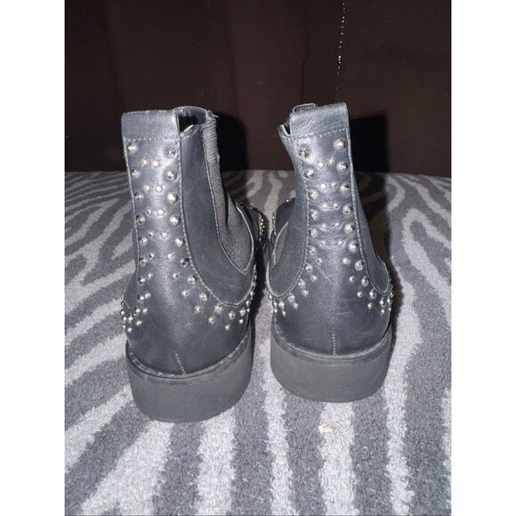 Micheal Kors black silver studded soft boots size 7 - Picture 4 of 8